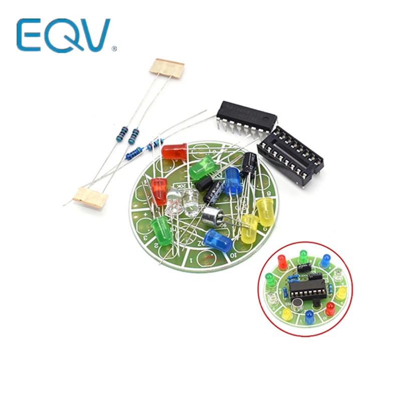Diy Electronics Lab - Kit de controle de voz colorido