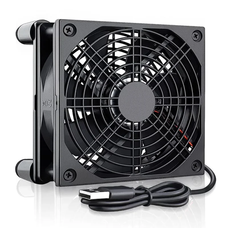 Diy Electronics Box - Ventilador de Resfriamento para Roteador, Alta