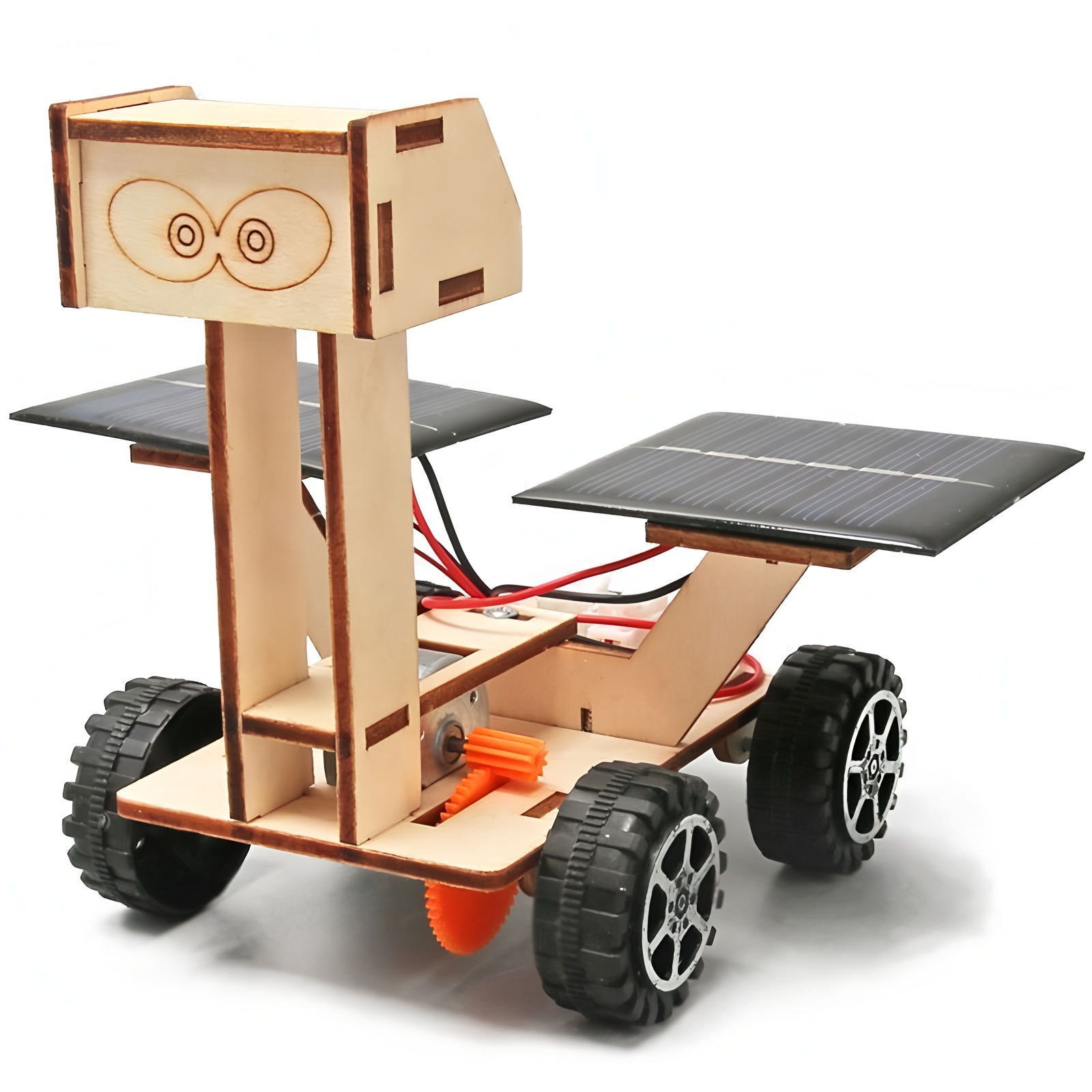 Diy Electronics Kids - Carro solar exploração lunar veículo crianças