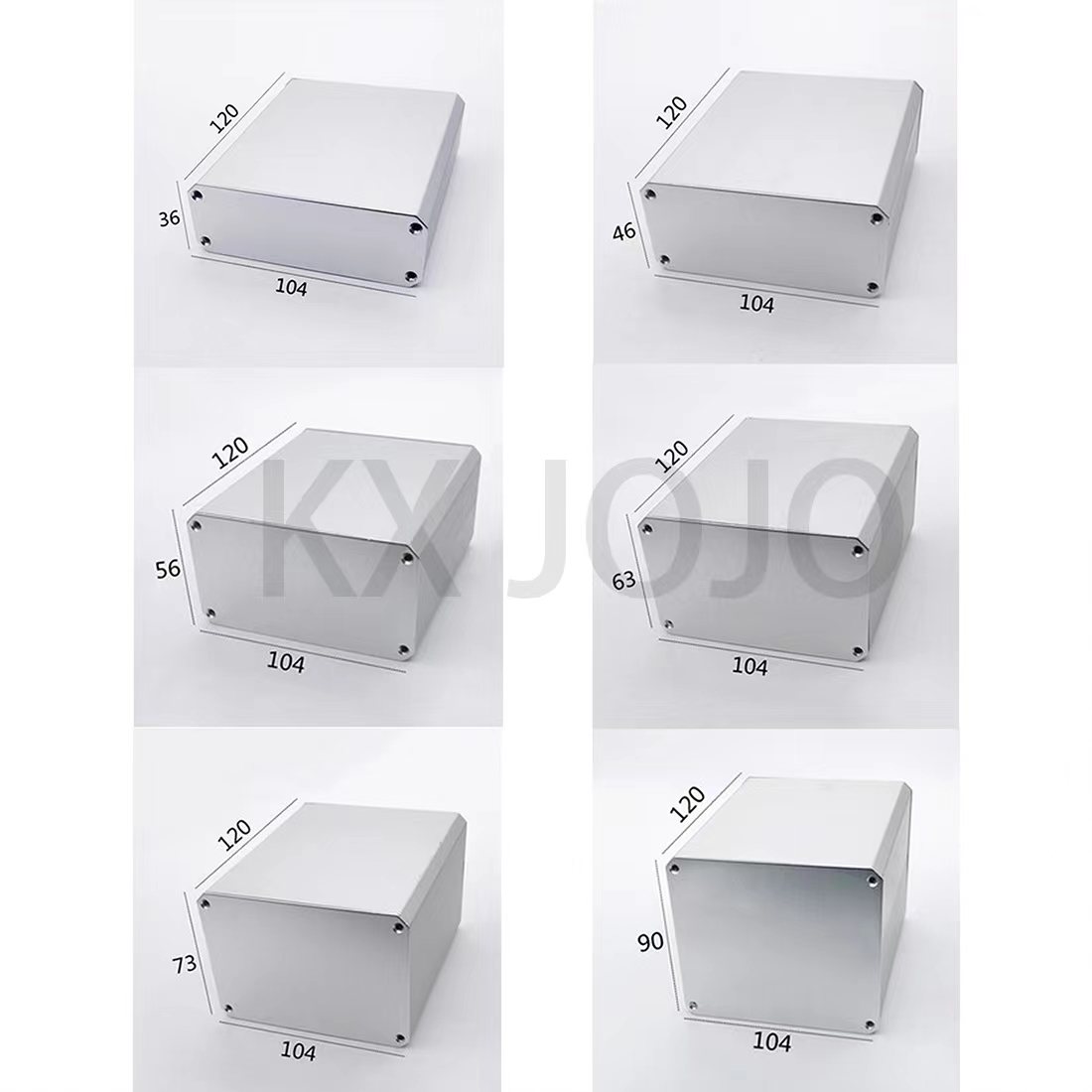 Diy Electronics Box - Caixa de alumínio do cerco para