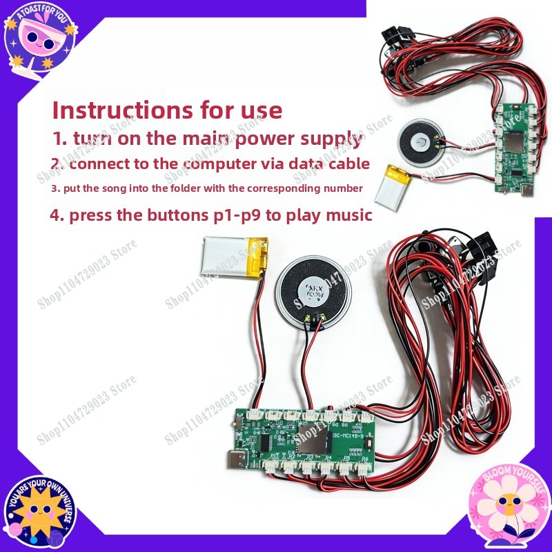 Diy Electronics To Sell - Kit DIY de Módulo de Parede