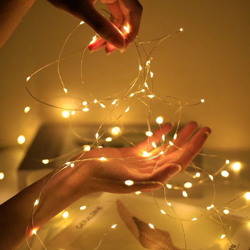 Diy Electronics News - Luzes de fadas led botão da