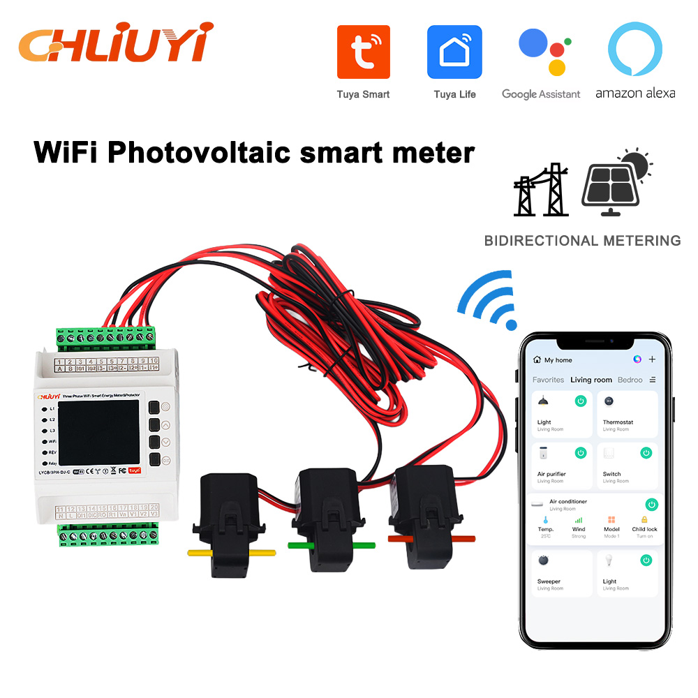 Diy Electronics Store - Transformador Inteligente WiFi Tuya com Medidor