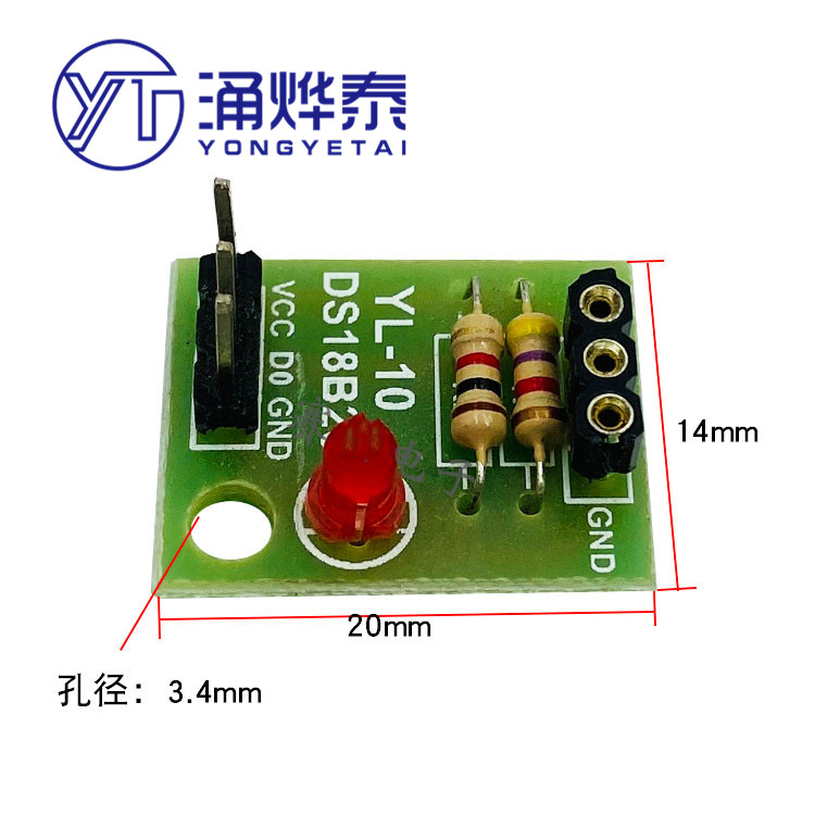 Ds18B20 Temperature Sensor - Módulo de sensor de temperatura sem