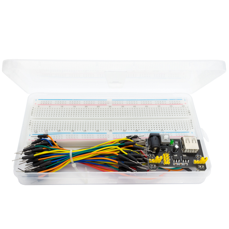 Breadboard Jumper Wire - MB102 Prototype Bread Board Kit, 65