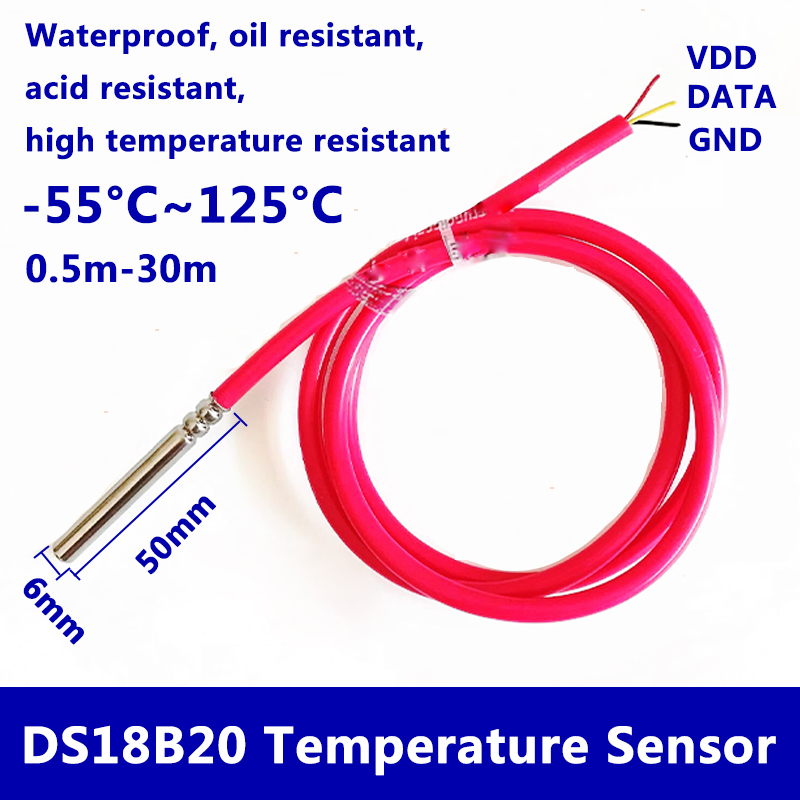 Ds18B20 Temperature Sensor - DS18B20 Sensor de temperatura digital à