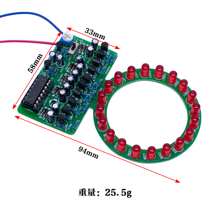 Kit DIY de Lâmpada LED Gradien - Diy Electronics Projects For Students avaliação e preço