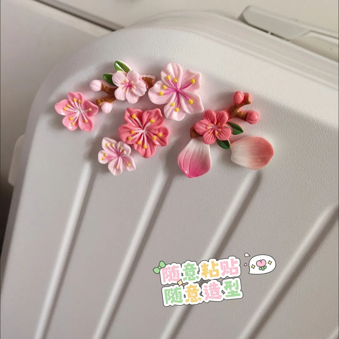 Adesivo 3D DIY Flor de Pessegu - Diy Electric Car avaliação e preço
