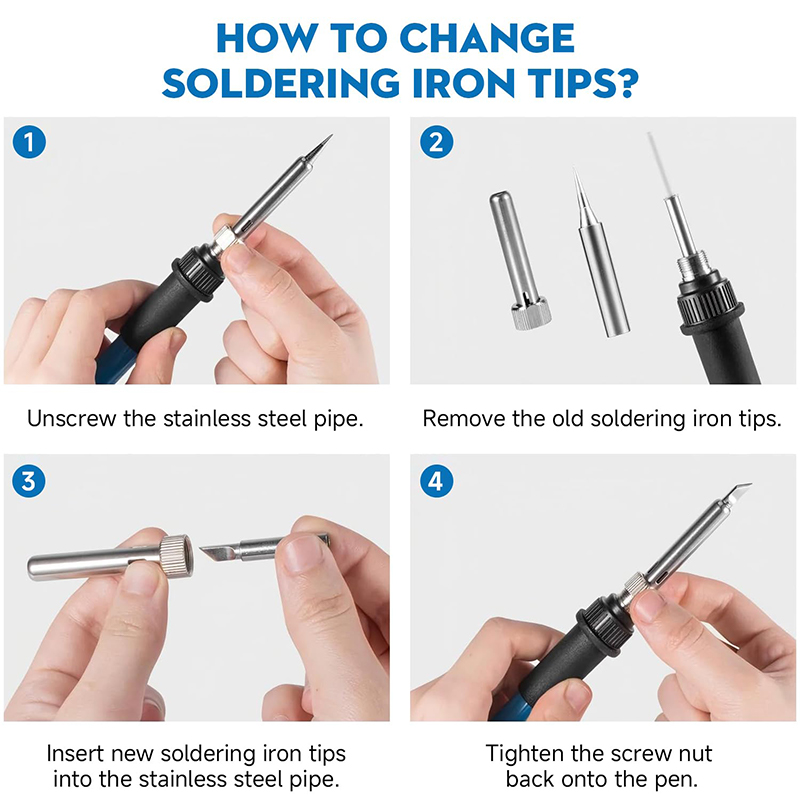 Kit de Ferro de Solda Elétrico - Diy Electronics News avaliação e preço