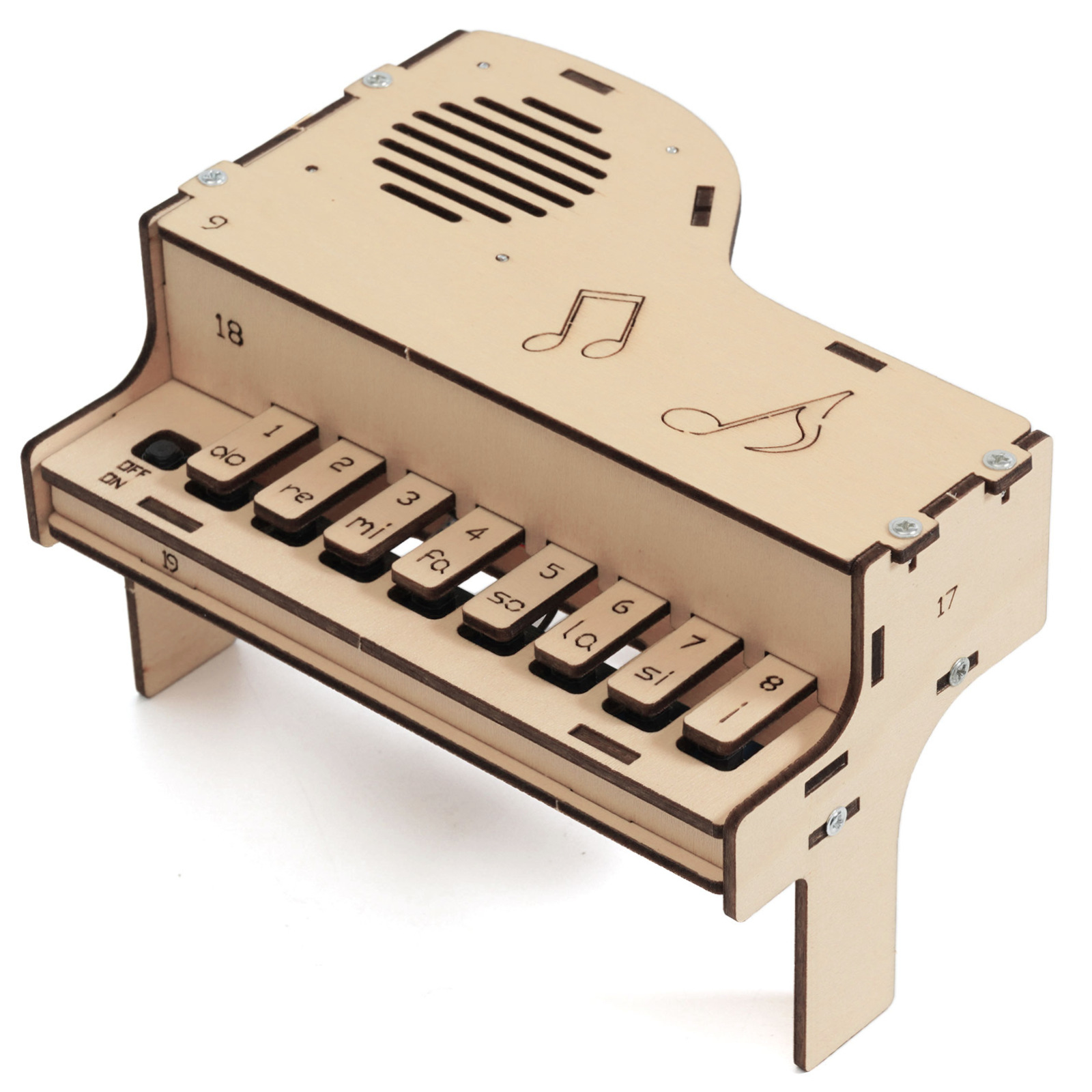 Diy modelo de piano eletrônico - Diy Electronics Kids avaliação e preço