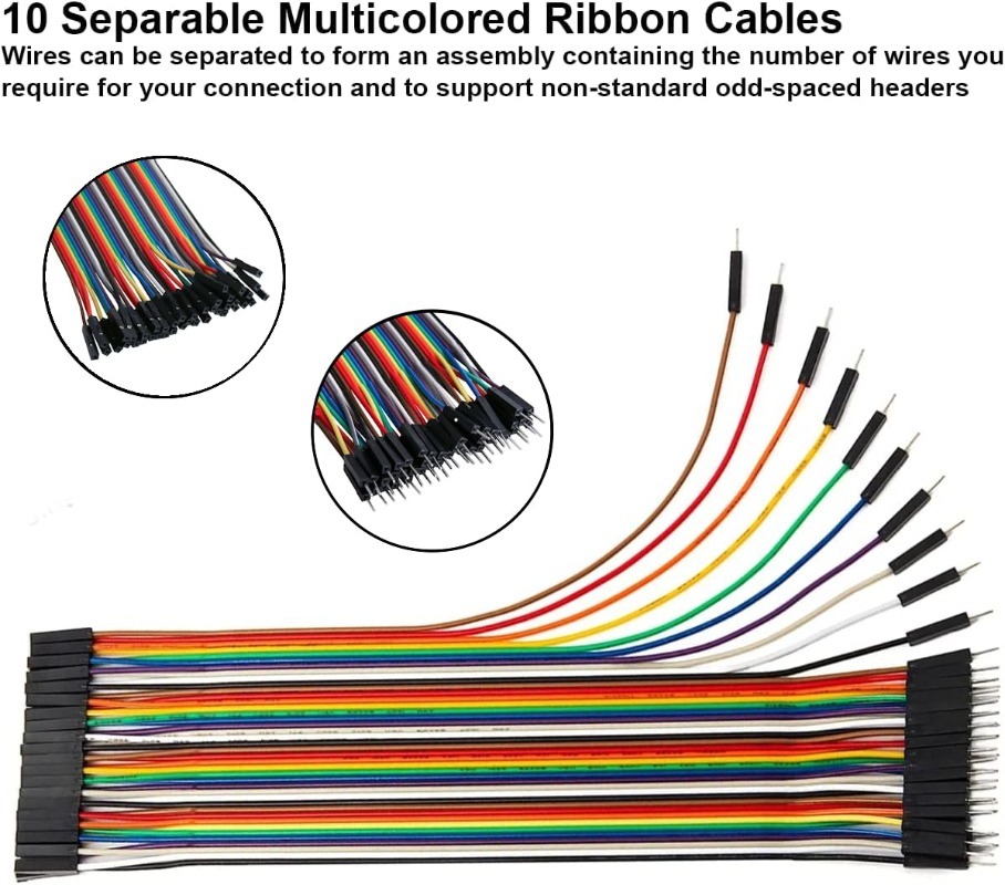 Kit de Cabos Dupont de 40 Pino - Breadboard Jumper Wire avaliação e preço