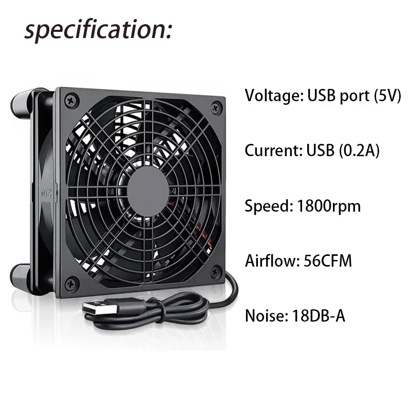 Ventilador de Resfriamento par - Diy Electronics Box avaliação e preço