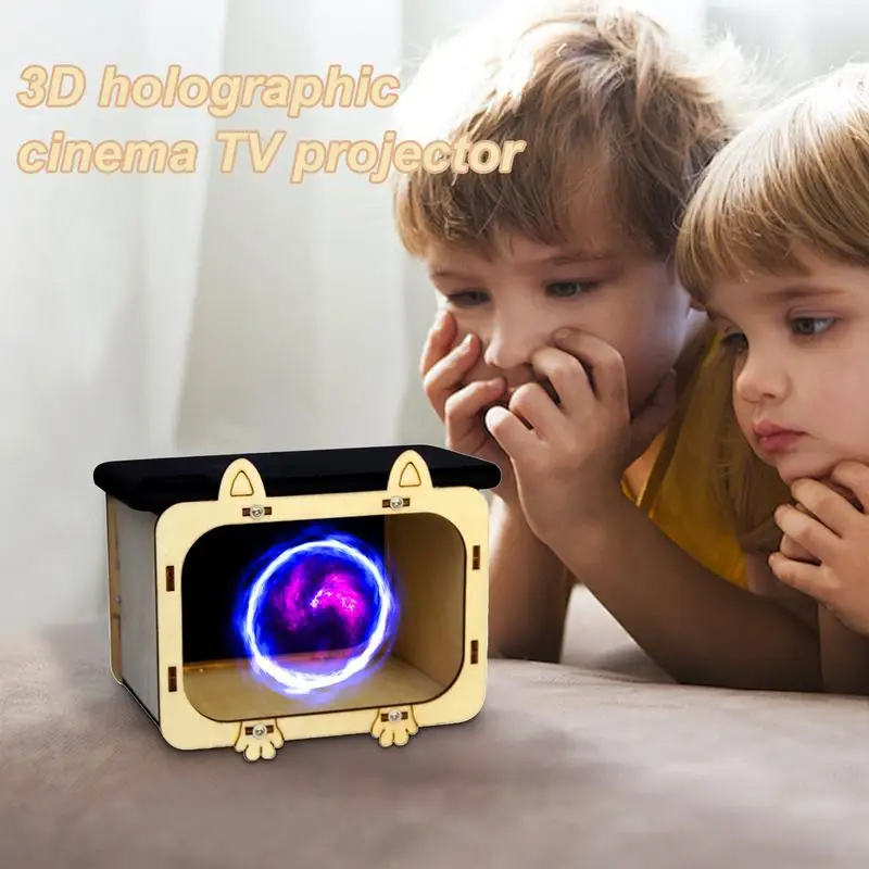 Diy 3d teatro holográfico proj - Diy Electronics Kids avaliação e preço