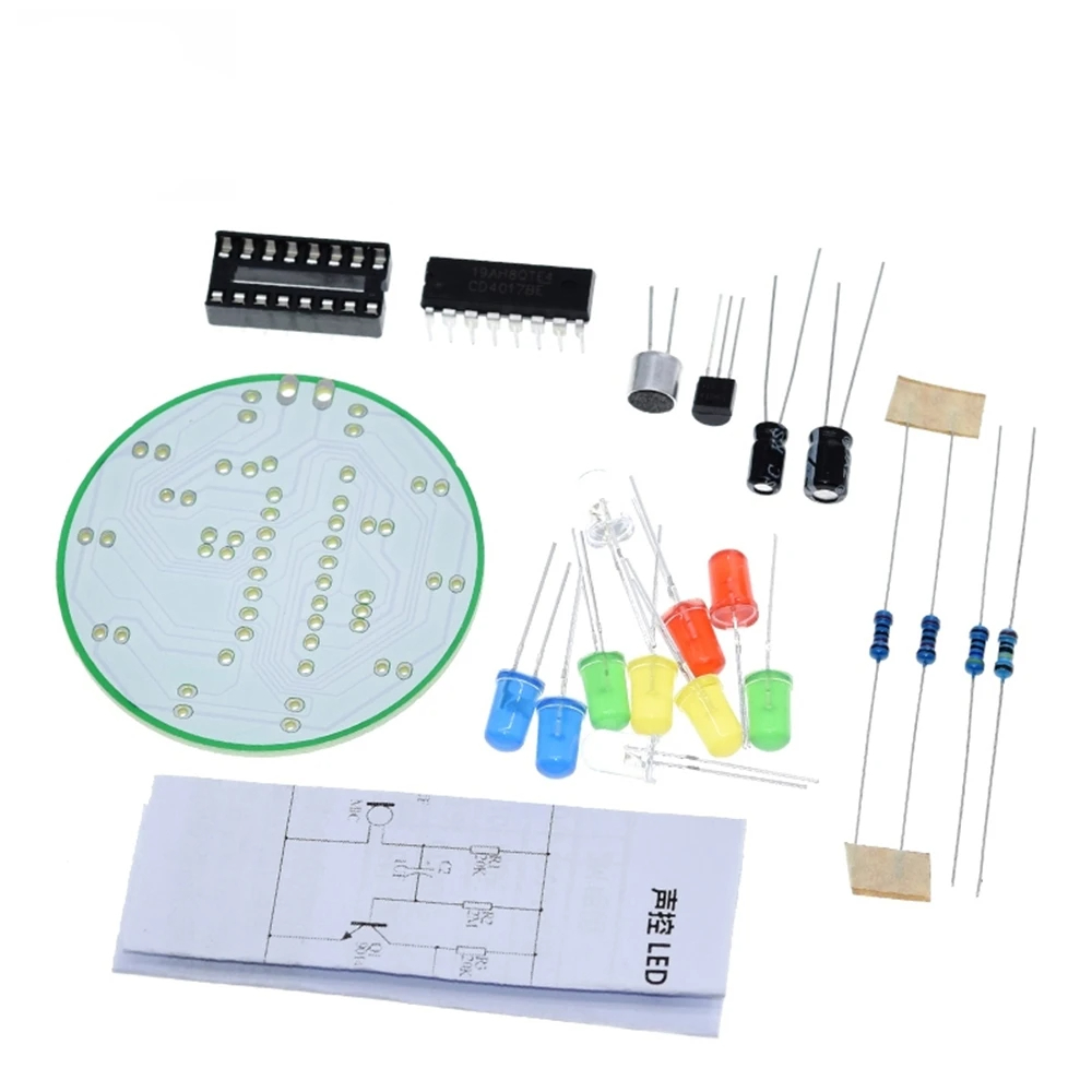 CD4017 Kit de luz LED rotativa - Diy Electronics Lab avaliação e preço