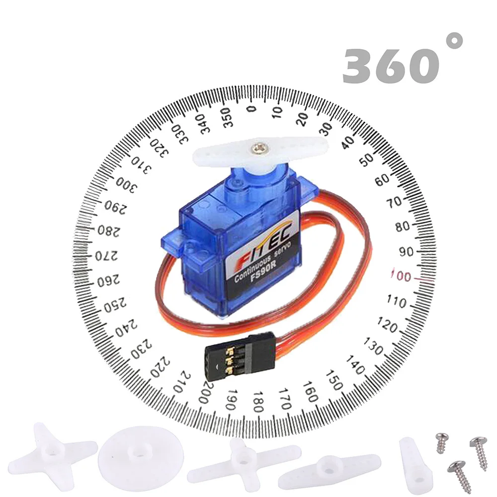 Feetech mini fs90r micro servo - Diy Electric Car avaliação e preço