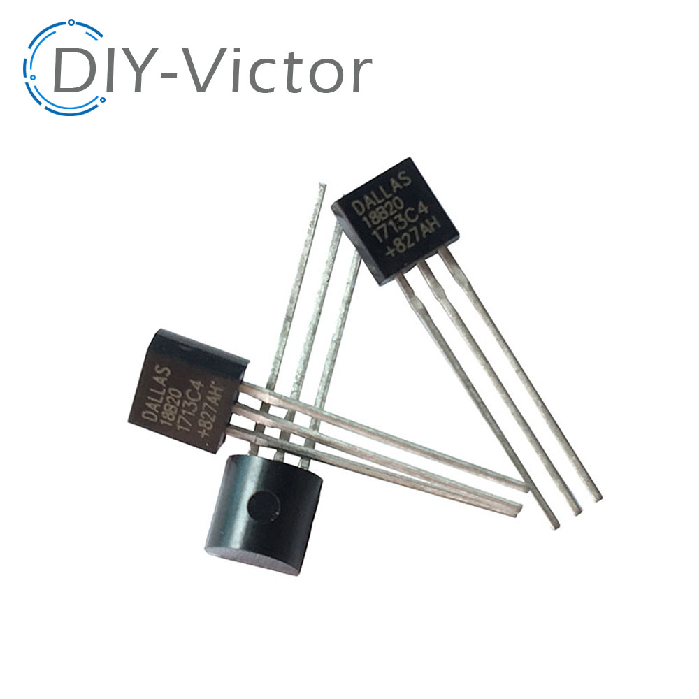 5 pçs/lote Sensor chip Eletrôn - Ds18B20 Temperature Sensor avaliação e preço