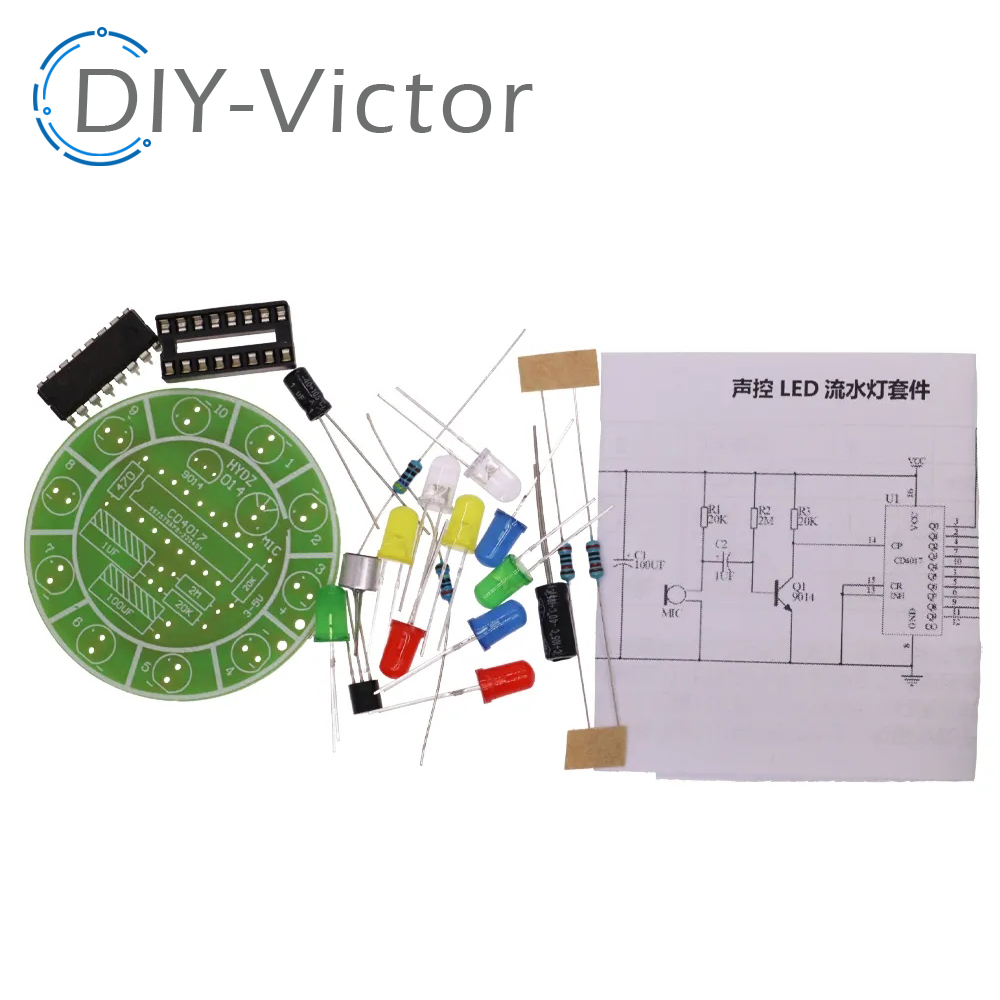 Controle de voz colorido Rotat - Diy Electronics Lab avaliação e preço