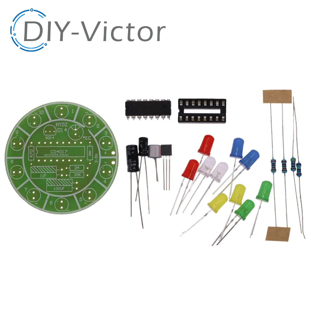 Controle de voz colorido Rotat - Diy Electronics Lab avaliação e preço