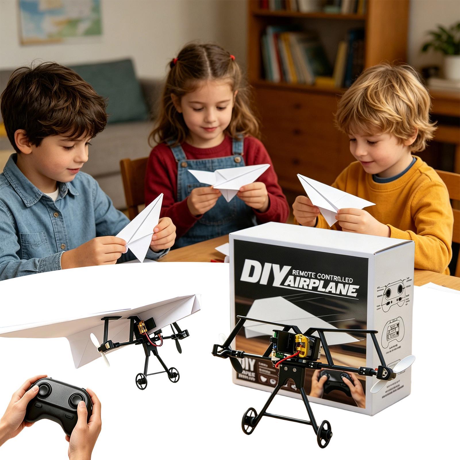 Kit de Avião de Papel RC DIY c - Diy Electronics Kids avaliação e preço