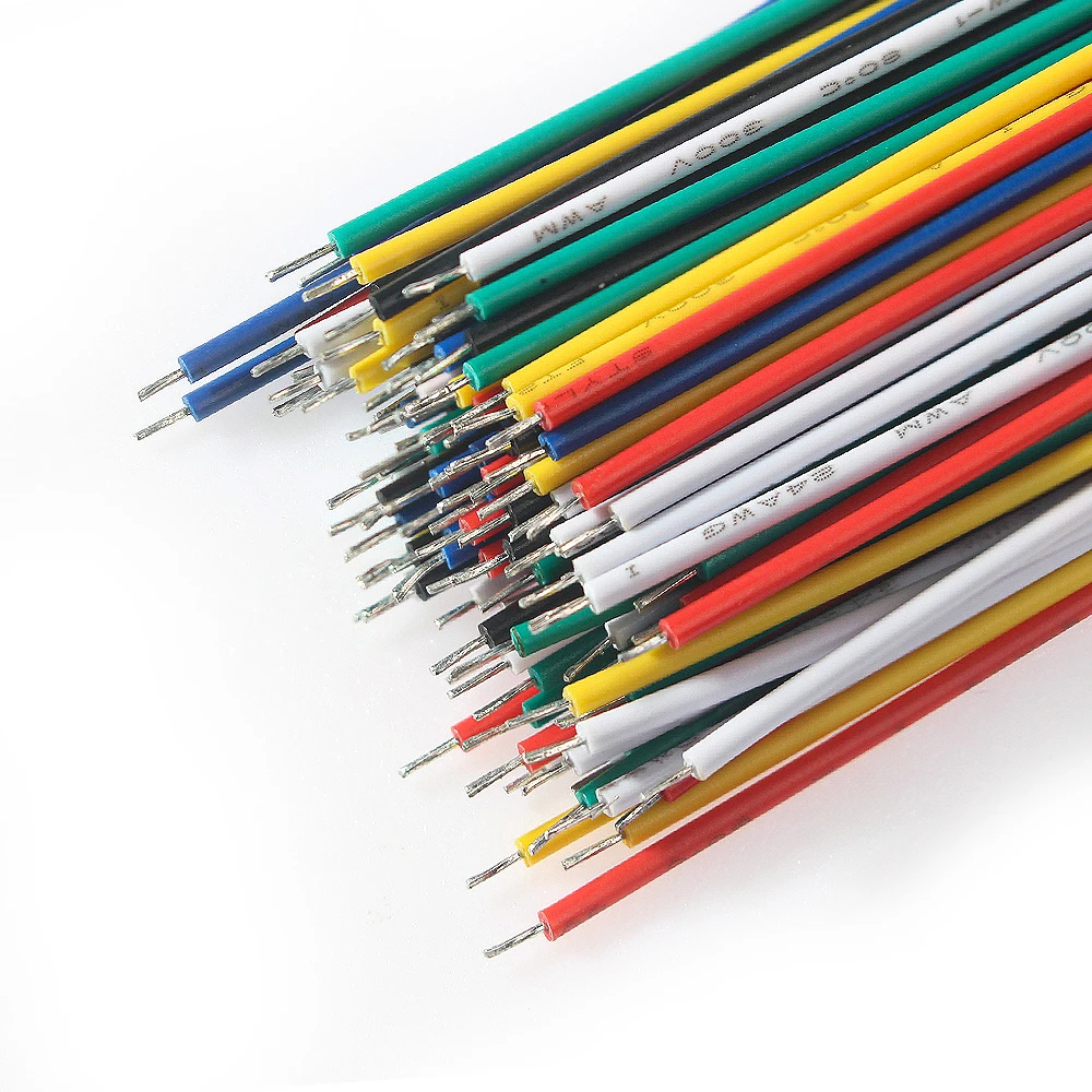 120 peças 24awg/26awg fios de  - Breadboard Jumper Wire avaliação e preço