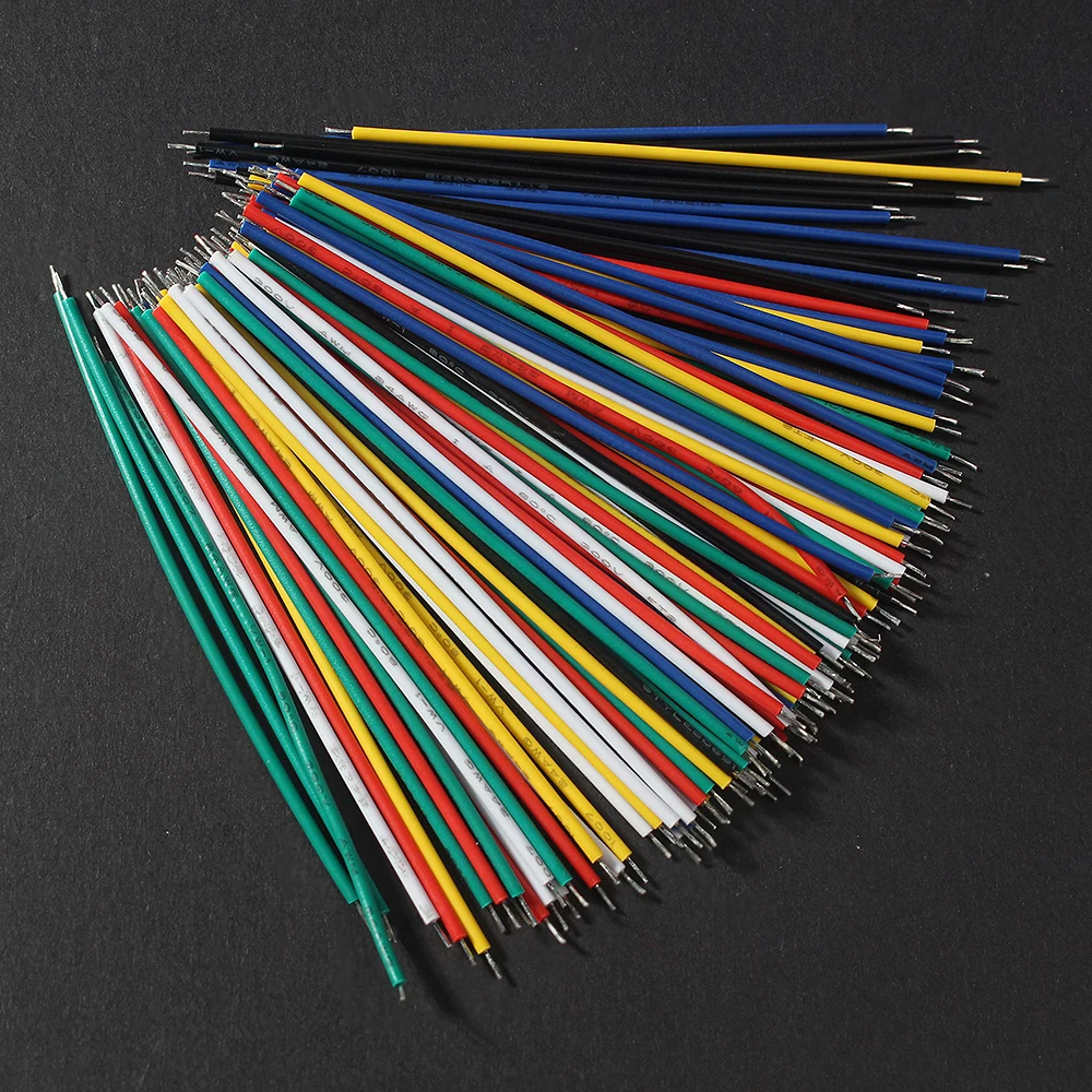 120 peças 24awg/26awg fios de  - Breadboard Jumper Wire avaliação e preço