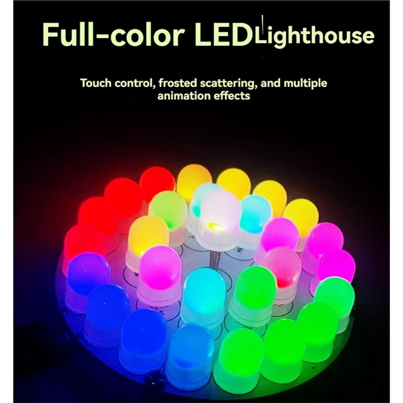 Kit de Farol LED Colorido com  - Diy Electronics To Sell avaliação e preço