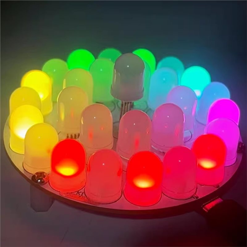 Kit de Farol LED Colorido com  - Diy Electronics To Sell avaliação e preço
