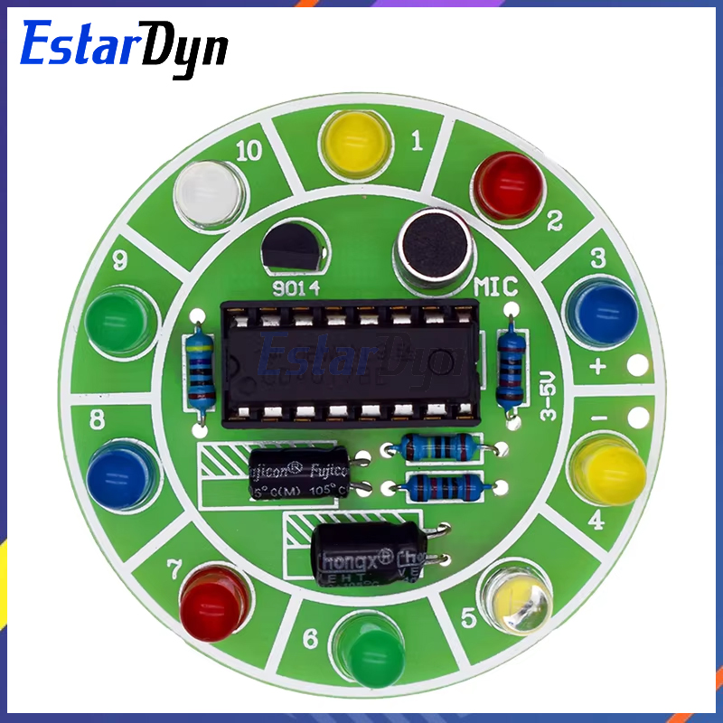 Estardyn CD4017 kit de luz LED - Diy Electronics Lab avaliação e preço