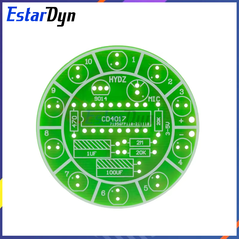 Estardyn CD4017 kit de luz LED - Diy Electronics Lab avaliação e preço