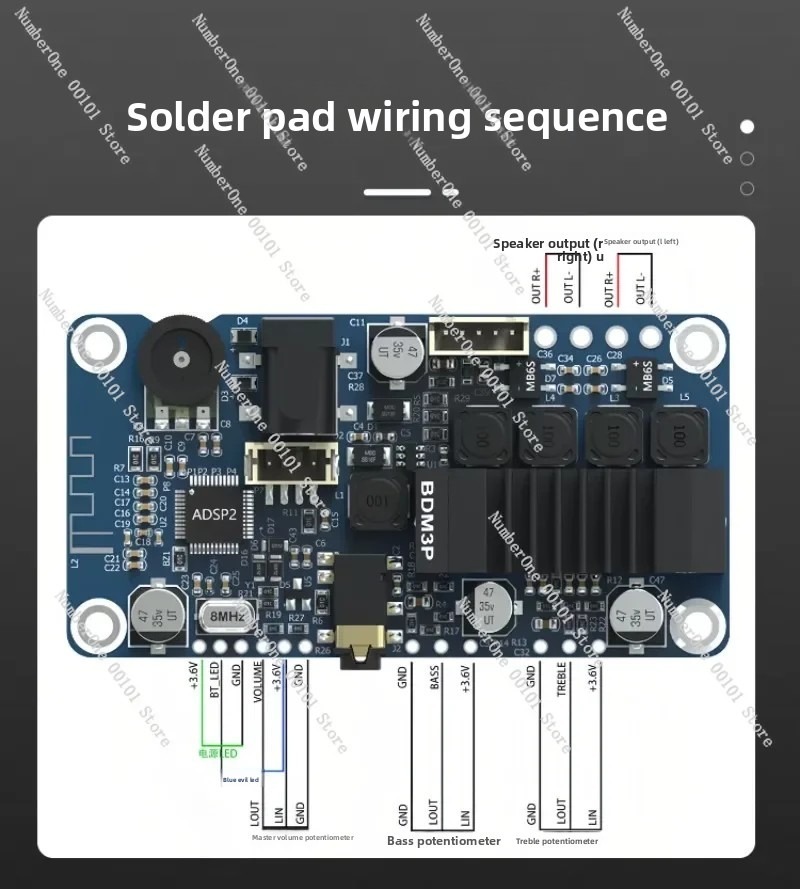 Amplificador Bluetooth 5.3 Por - Diy Electric Car avaliação e preço