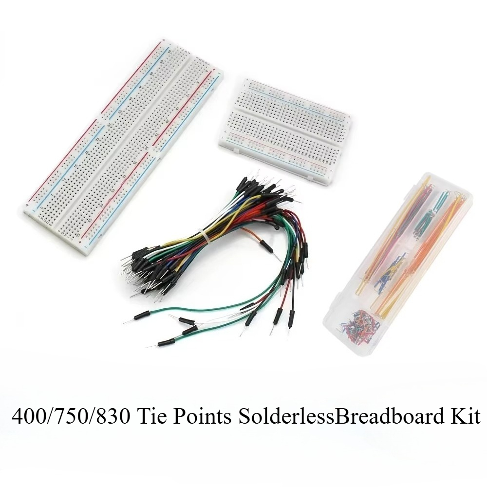 400/750/830 gravata diy pcb ki - Breadboard Jumper Wire avaliação e preço