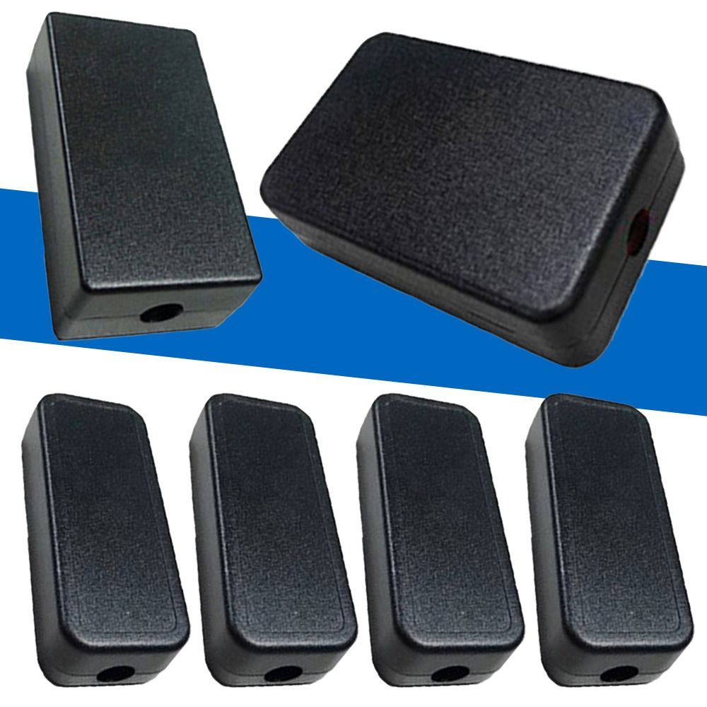 Preto diy abs plástico caixa d - Diy Electronics Box avaliação e preço