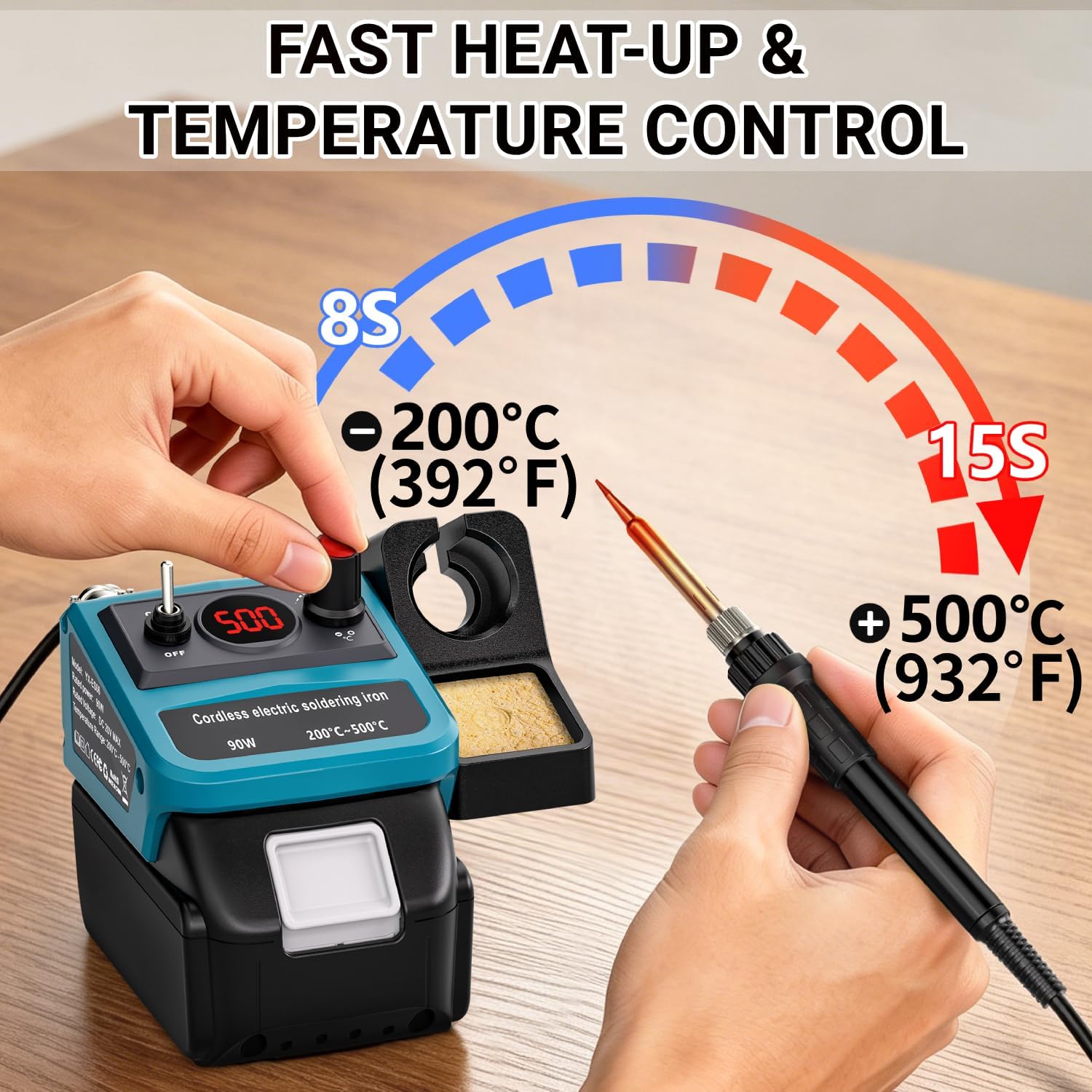 Kit de Ferro de Solda Digital  - Diy Electronics News avaliação e preço