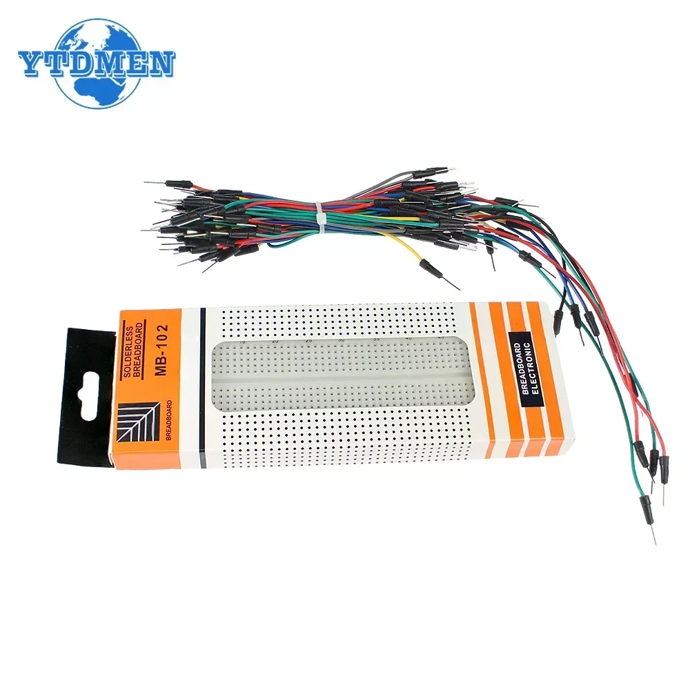 MB-102 placa de ensaio 400 830 - Breadboard Jumper Wire avaliação e preço