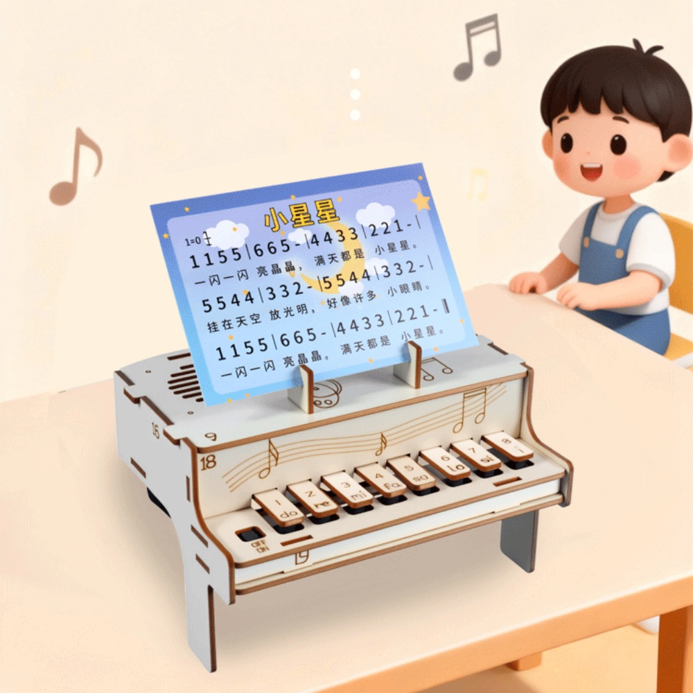 Kit de Montagem DIY de Piano E - Diy Electronics Kids avaliação e preço