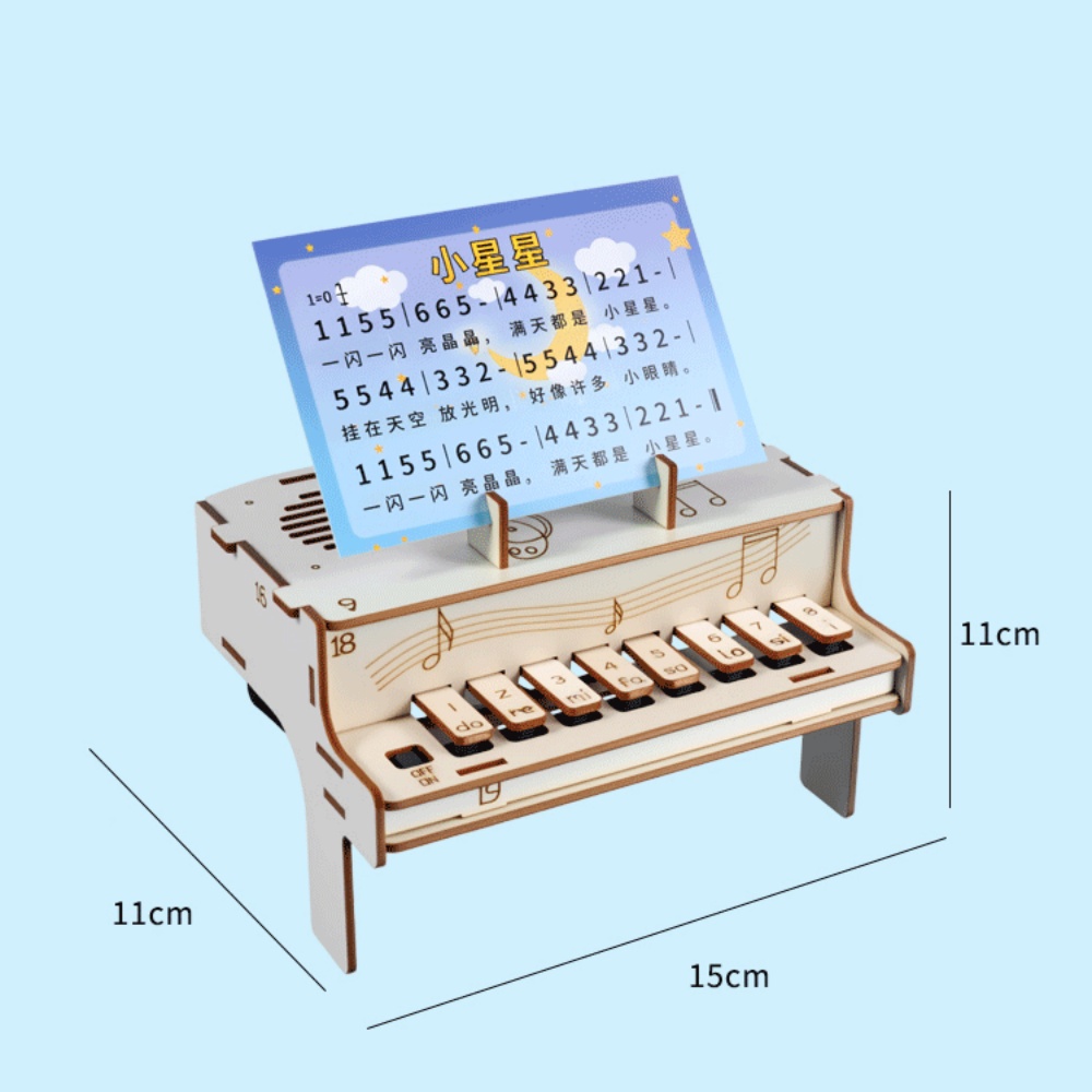 Kit de Montagem DIY de Piano E - Diy Electronics Kids avaliação e preço