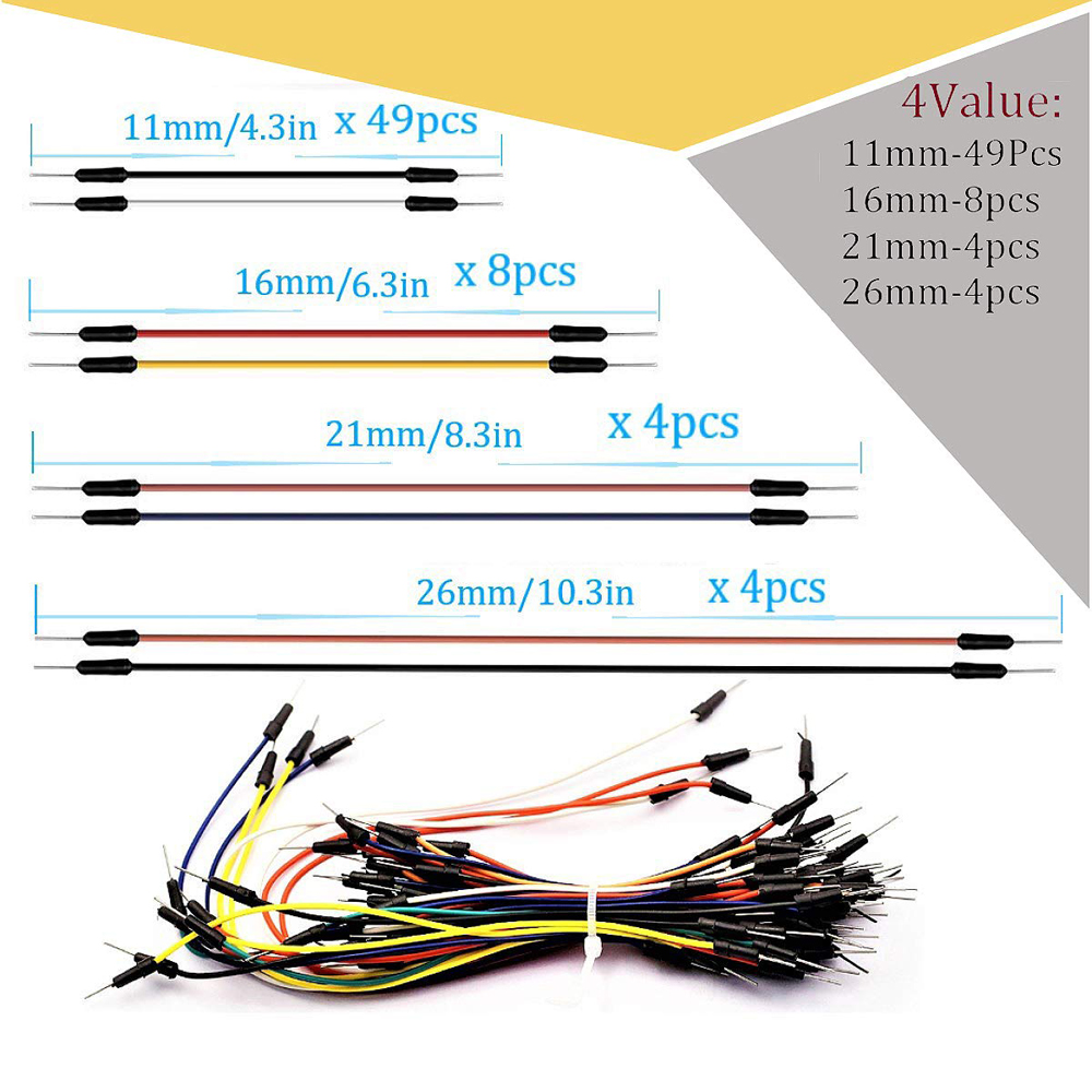 Kit de fio de ligação de tábua - Breadboard Jumper Wire avaliação e preço