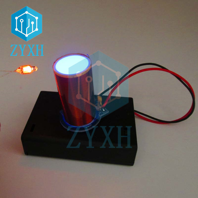 Mini bobina de tesla diy kit e - Diy Electronics Box avaliação e preço