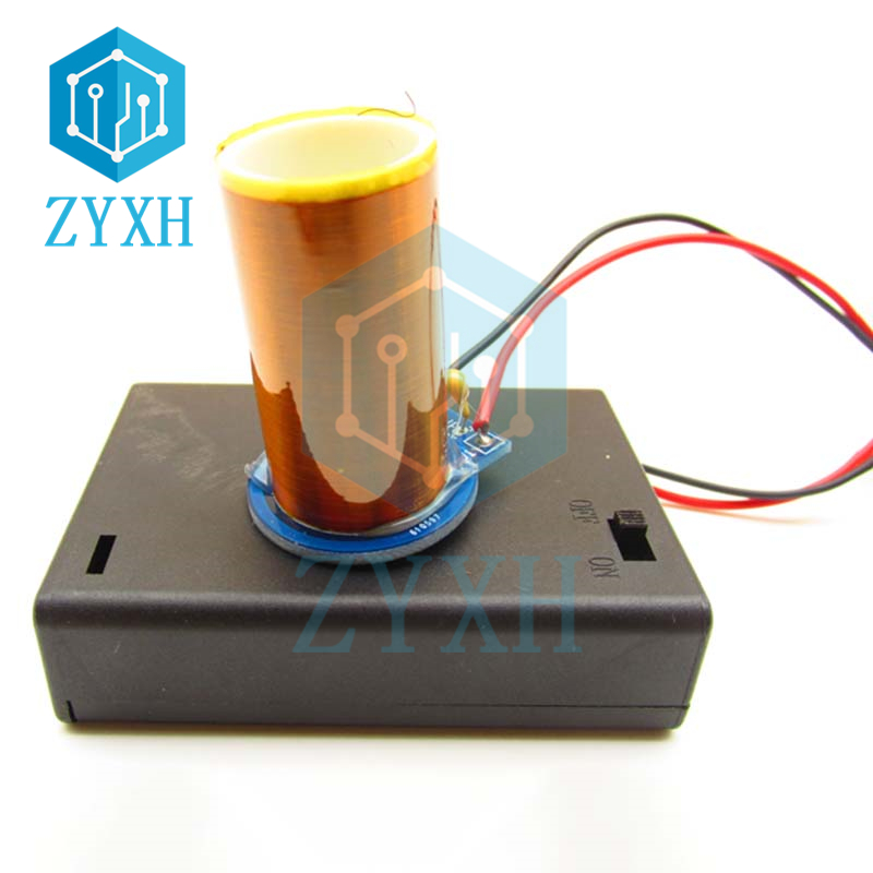 Mini bobina de tesla diy kit e - Diy Electronics Box avaliação e preço