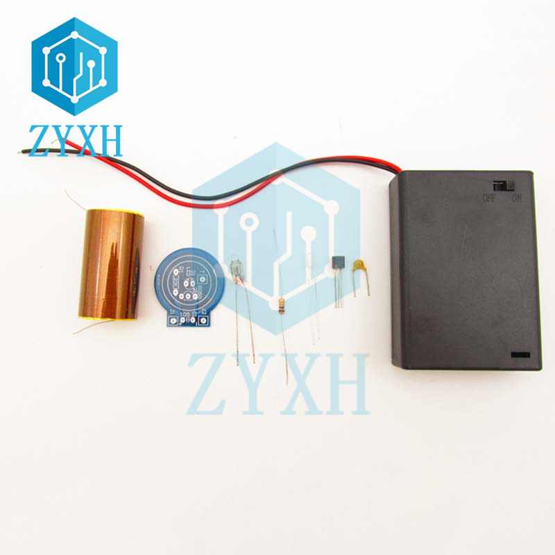 Mini bobina de tesla diy kit e - Diy Electronics Box avaliação e preço