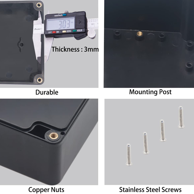 Caixa de junção à prova d'água - Diy Electronics Box avaliação e preço